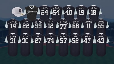 Yankees' Players Weekend nicknames