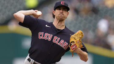 Cleveland Indians Shane Bieber pitched 8 scoreless innings