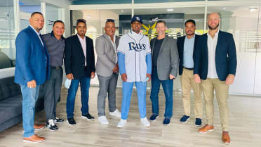 Rays busy at start of international signing period