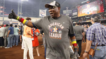 Hank Aaron molded careers of World Series managers Brian Snitker, Dusty  Baker