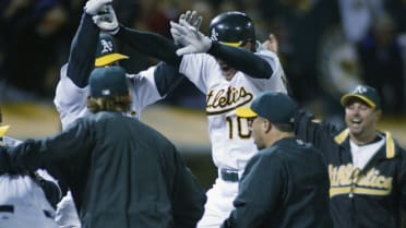 MLB: Miguel Tejada, Art Howe part of Oakland A's celebration