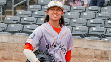 First female player on an Atlantic League baseball team shares her  grand-slam mindset – 101 ESPN