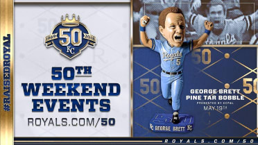 Vintage Kansas City Royals MLB George Brett Pine Tar Anniversary Promo -  beyond exchange