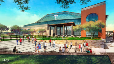 See renderings of the new Texas Rangers' stadium set to open for