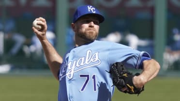 As a tribute to his stepbrother, Wade Davis wore No. 17 — and now wears No.  71
