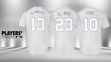 Men's San Diego Padres Manny Machado El Ministro Majestic White 2019  Players' Weekend Name & Number