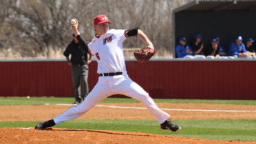 Crazy high-kick windup makes college pitcher a viral sensation