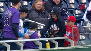 Our fans rock, so the guys surprised - Colorado Rockies