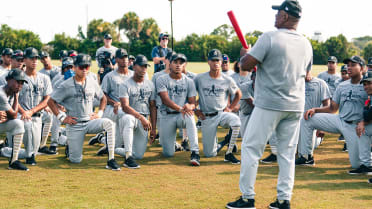 Arizona high school baseball players at 2021 Hank Aaron Invitational