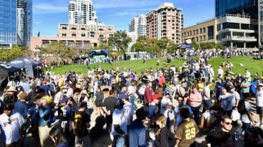 4K] San Diego Padres FanFest 2023 - Petco Park Walking 