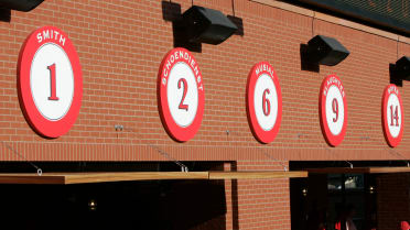 St. Louis Cardinals on X: Changing out the retired numbers