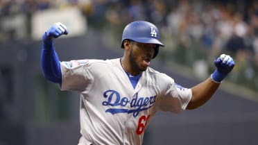 For his next act, Yasiel Puig sparked a rally with a double, an emphatic  bat flip and a celebration