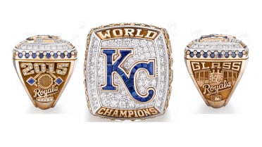 Kansas City Royals Majestic 2015 World Series Champions Gold