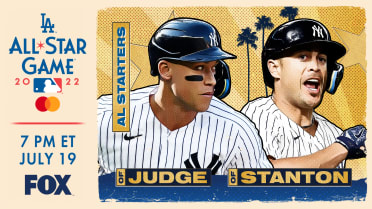 Aaron Judge And Giancarlo Stanton Named The Starters For The 2022
