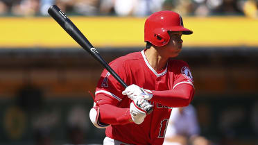 Shohei Ohtani gifted his bat to a cute kid pregame  and then used a  different one to hit his first MLB triple