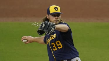 Whats going on with CORBIN BURNES? 🤔 #MLB #Brewers #CorbinBurnes #ba