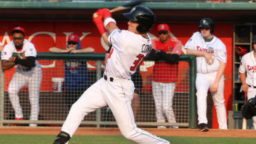 Son of Jeff' no longer: Griffin Conine making name for himself with  Lansing Lugnuts