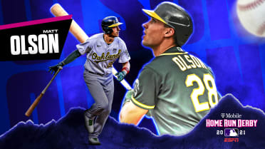 Oakland's Olson joins All-Star Home Run Derby