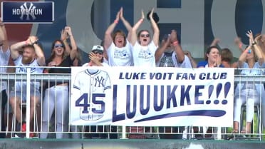 Luke Voit rewards fan club with longest homer