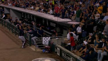 Yan Gomes caught a popup that nearly hit Terry Francona, and Tito's  reaction was priceless