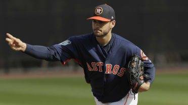 Lance McCullers Jr Spring Training Presser, Lance McCullers Jr. spoke  about his improved velocity and his readiness for the 2021 season., By  Houston Astros Highlights