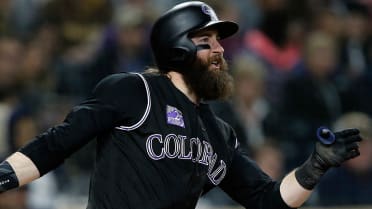 Rockmount Ranch Wear - Colorado Rockies center fielder Charlie Blackmon  sporting Rockmount's American Flag 2-Tone Western Shirt No. 676 on last  night's MLB #AllStarGame Red Carpet! In stock now at