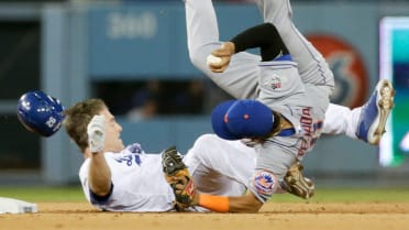 Chase Utley slide: No concussion for Dodgers 2B after Tejada hit - Sports  Illustrated