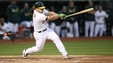 A's activate catcher Josh Phegley, designate Dustin Garneau for assignment