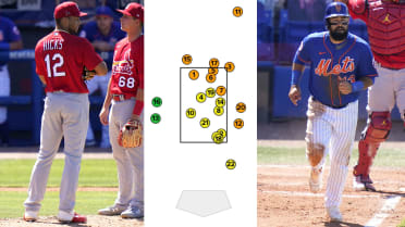 Luis Guillorme's 22-pitch Walk or his 2017 Bat Catch: Which is better?