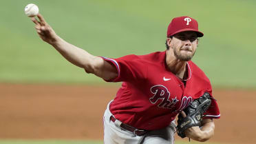 Aaron Nola stars as Phillies blank Marlins, 4-0, and sweep last series  before the All-Star break