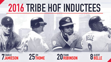 Indians to induct Jim Thome, Albert Belle, Frank Robinson into