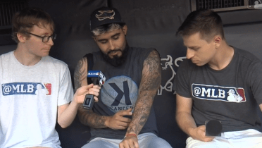 Sergio Romo on his tattoos, 08/16/2018