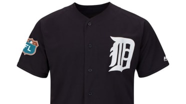 Check out the Tigers' spring training jerseys, caps 