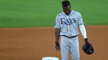 Randy Arozarena rejoins Rays with hospitalized wife feeling better