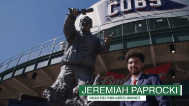 Chicago Cubs Mascot Statue