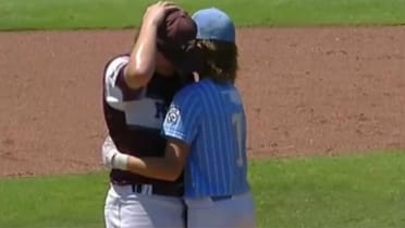 Injured Little League World Series player moved to tears by message from  his favorite MLB player 