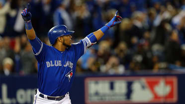 Lot Detail - 2016 Edwin Encarnacion Game Used Toronto Blue Jays Home Jersey  Photo Matched To 3 Games For 3 Home Runs - Including 300th Career Home Run!  (MLB Authenticated, MEARS A10 & Resolution Photomatching)