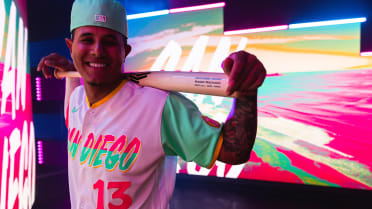 Padres' City Connect jerseys unveiled: Pink, green and gold uniforms