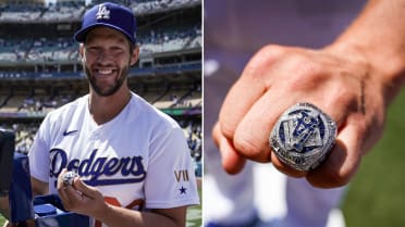 Dodgers receive 2020 World Series rings