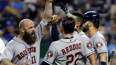 Gattis drives in 5 as Astros beat A's for 6th straight win