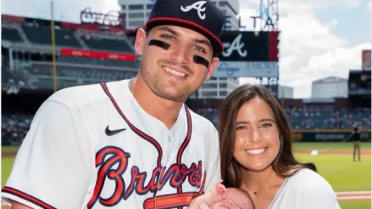 Austin Riley shares thoughts about being a new father