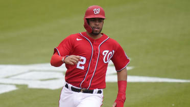 This is a 2023 photo of Luis Garcia of the Washington Nationals baseball  team. This image reflects the Nationals active roster as of Friday, Feb.  24, 2023, when this image was taken. (