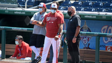 Nationals, roster thin after covid outbreak, work out ahead of season  opener - The Washington Post