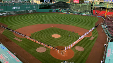 Anti-Racism Banner Unfurled at Sox Game at Fenway Park