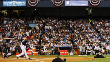 Texas Rangers' Josh Hamilton during the Major League Baseball All-Star Home  Run Derby at Yankee Stadium in New York on Monday, July 14, 2008. Hamilton  hit a record 28 home runs in