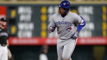 Vladimir Guerrero Jr. equals his dad's great MLB numbers