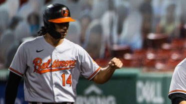 Hanser Alberto - Orange Spring Training Alternate Jersey: Game