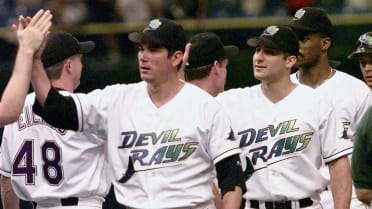 Tampa Bay Devil Rays Home Uniform - American League (AL) - Chris