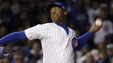 10/30/16: Chapman's eight-out save lifts Cubs to win 