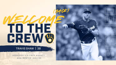 Brewers to bring Travis Shaw back for spring training opportunity